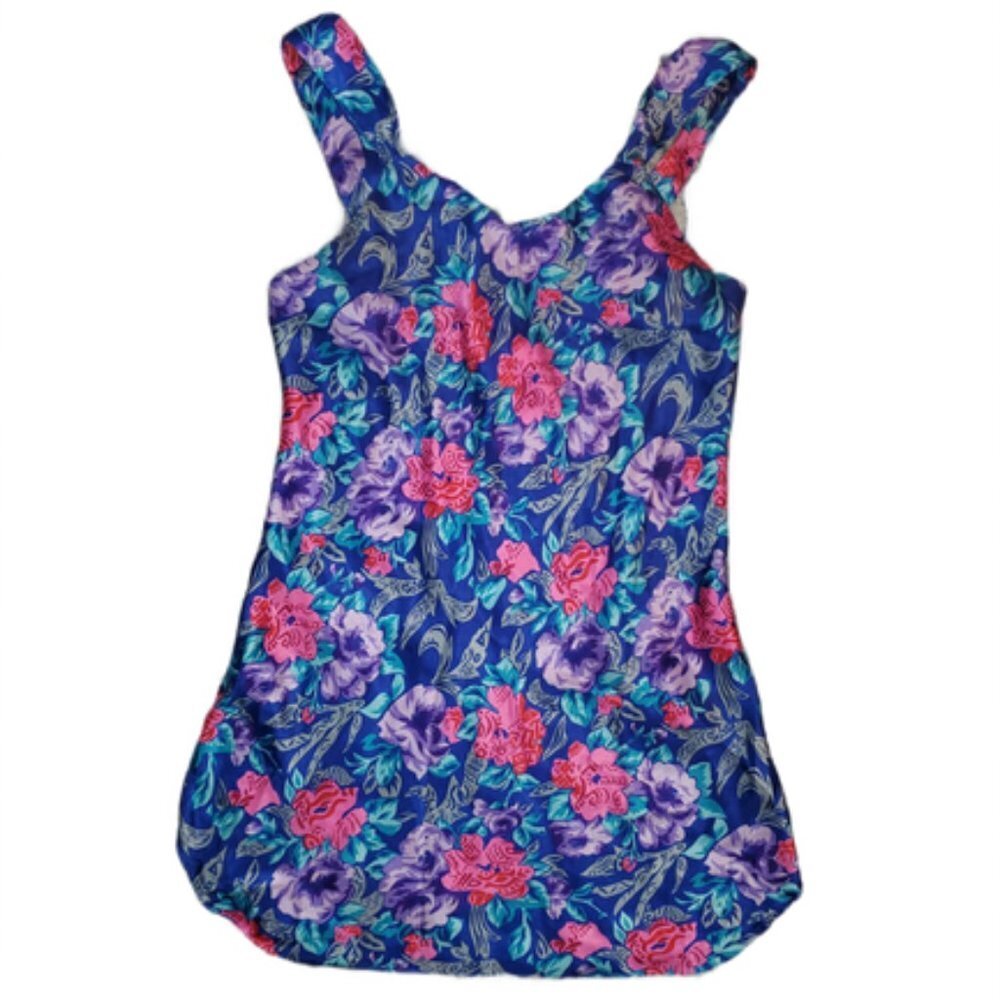 Jo Intimates Vintage Flowered Nightgown || Medium